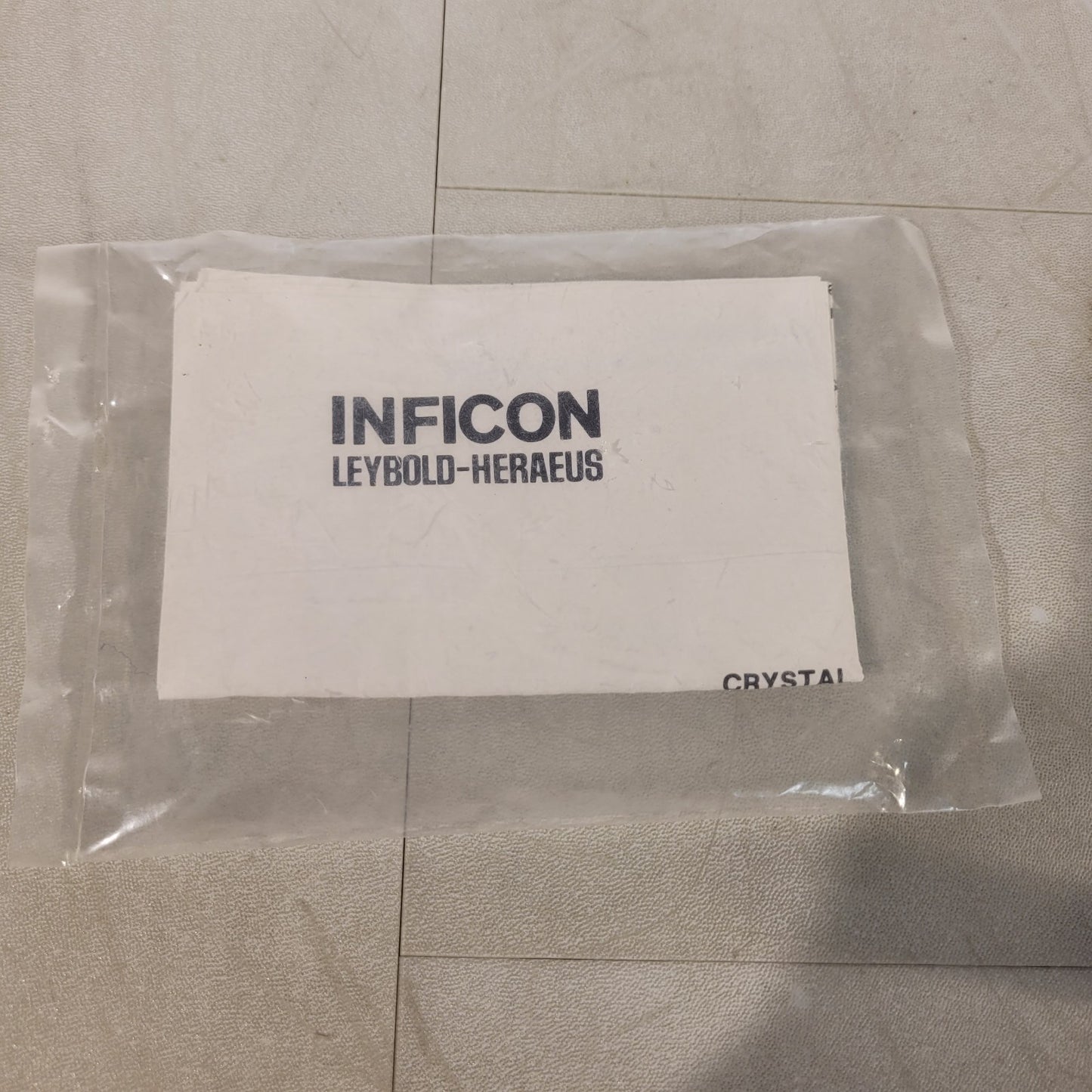 Inficon Leybold-Heraeus Crystal Snatcher 5/16 Max Crystal Diameter 2 3/4" Length