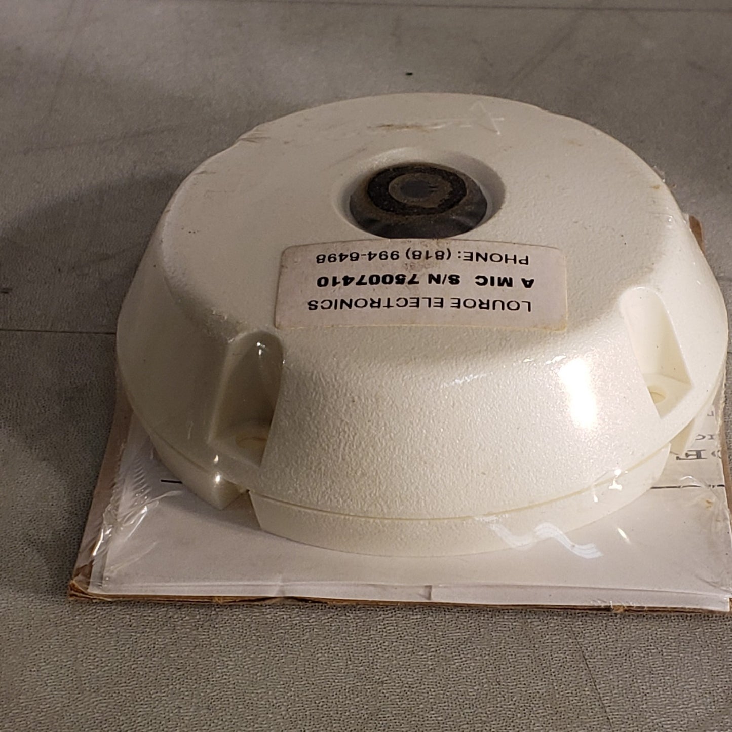 Louroe Verifact A LE-070 Omni-directional Low Impedance Electret Condenser Mic