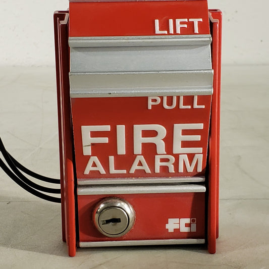 FCI MS-2 Non-coded Fire Alarm Box Pull Alarm Without Key