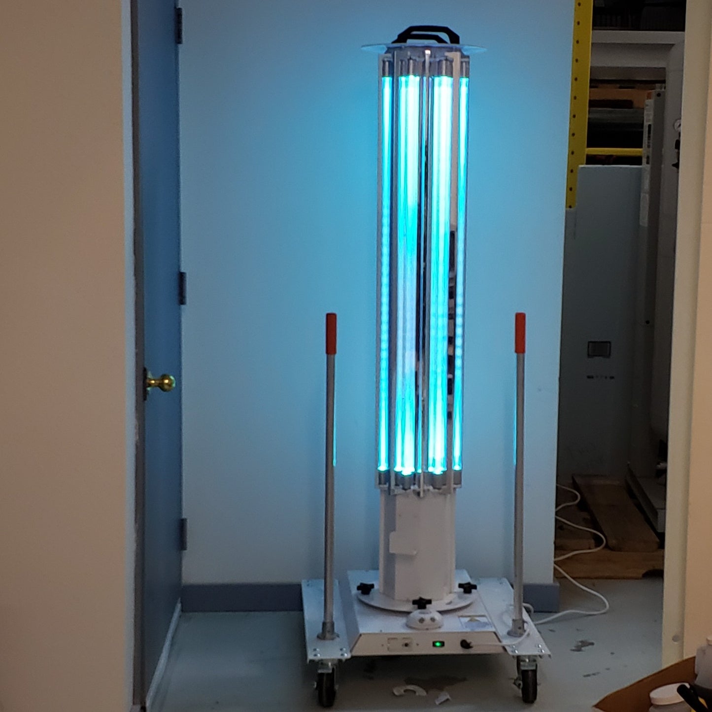 Xtralight UVCM83202554WHG2 UVC Luminaire Ultraviolet Disinfecting Mobile Lab Car