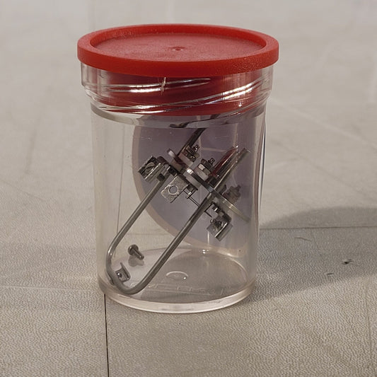Pfeiffer Balzers Ultra High Vacuum Tungsten Filament Ion Guide Circular Focusing