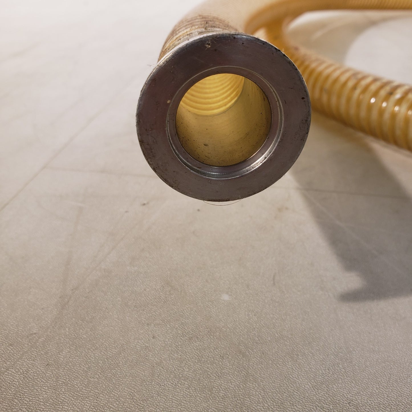 ISO KF25 NW25 Vacuum Hose 10ft 1.25" OD Metal Winding Reinforced High Vacuum