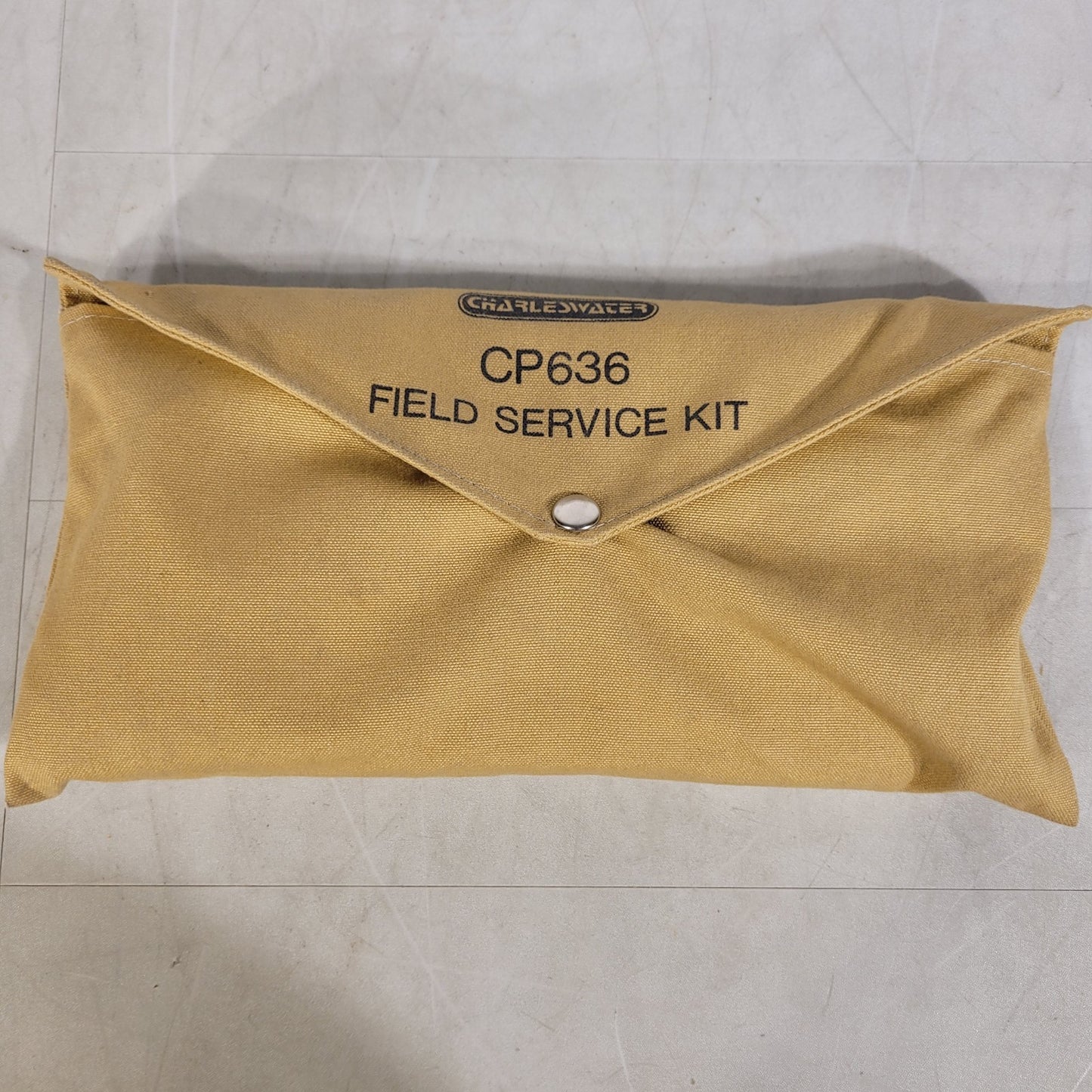 Vintage Charles Water CP636 ESD Field Service Kit Anti-static Pad Wrist Strap