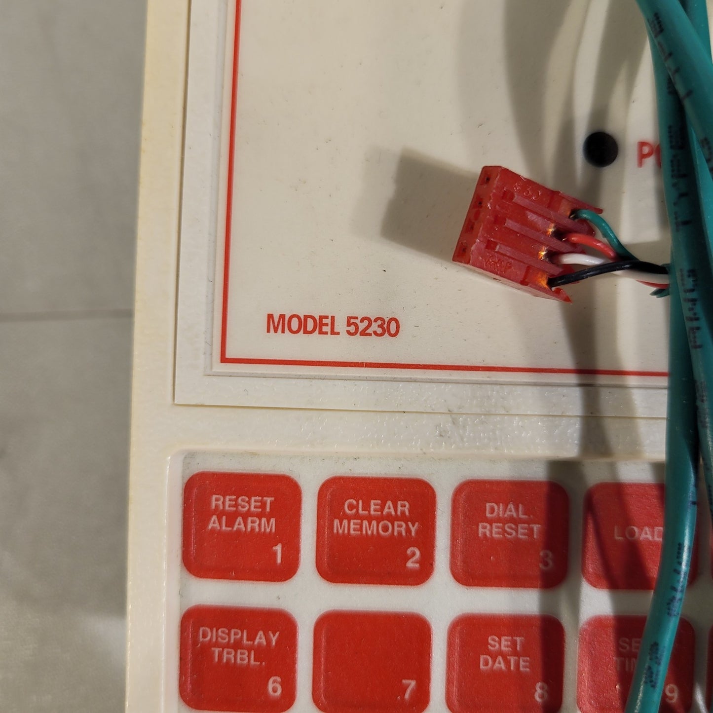 Silent Knight Fire Alarm Annunciator 5320 Controller Control Panel Remote