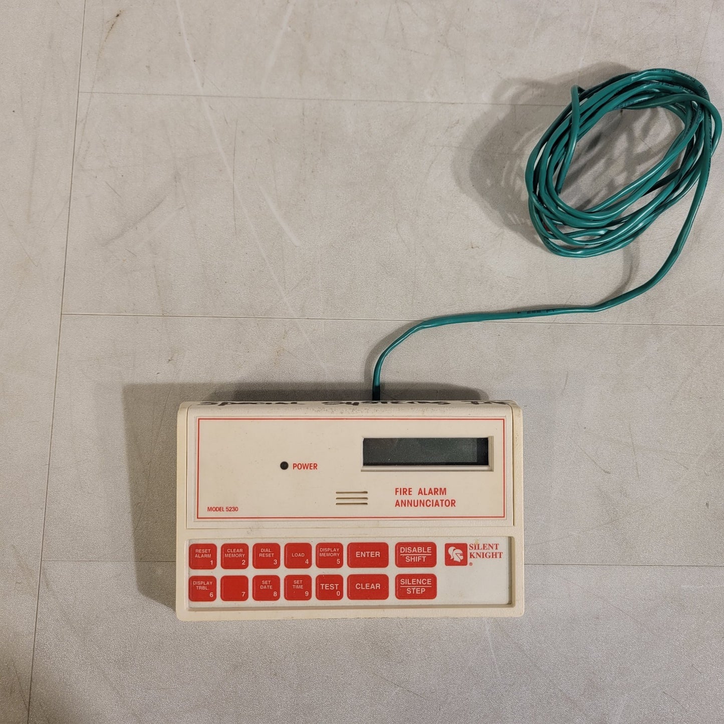 Silent Knight Fire Alarm Annunciator 5320 Controller Control Panel Remote