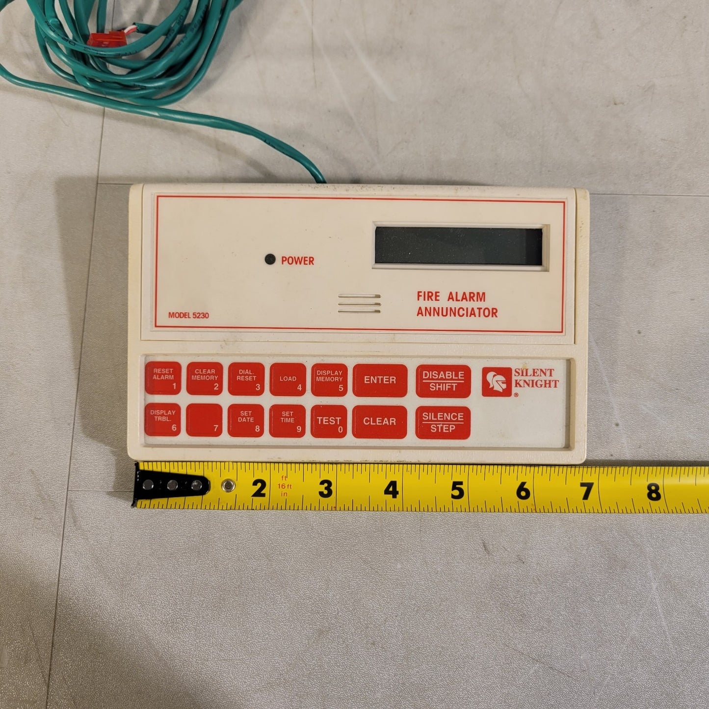 Silent Knight Fire Alarm Annunciator 5320 Controller Control Panel Remote
