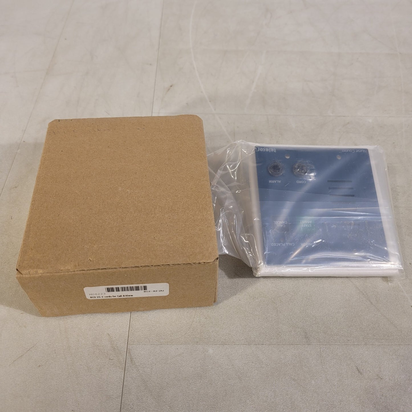 Telecor NC2-R2A Nurse Courier Call And Alarm Panel MO6223 New Open Box