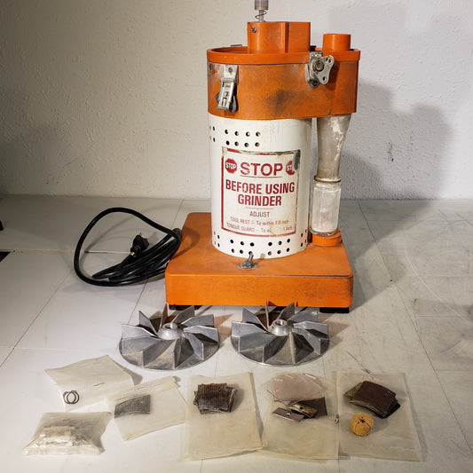 UDY 3010-030 Cyclone Sample Mill Grinder With Extra Parts - TESTED SPINS UP