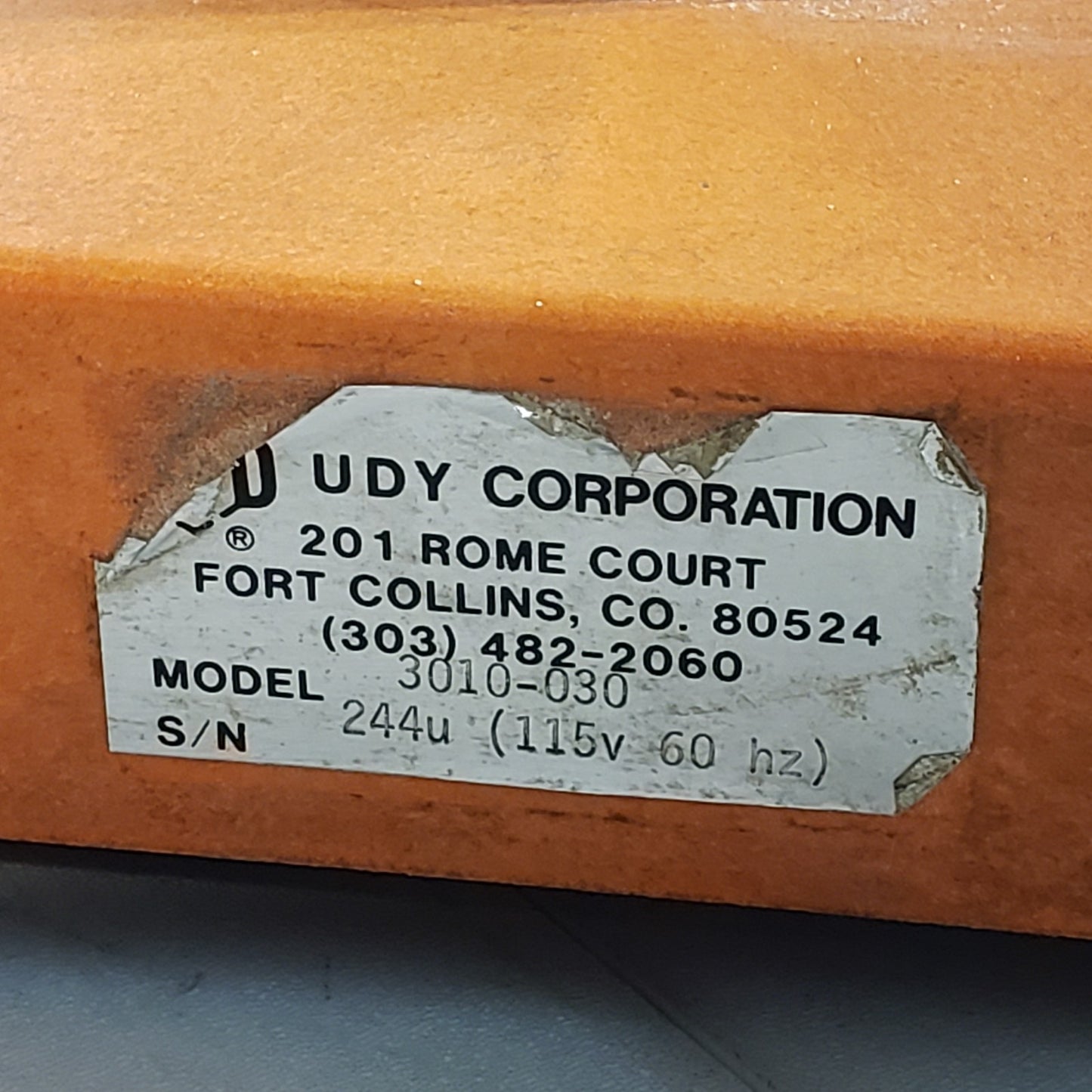 UDY 3010-030 Cyclone Sample Mill Grinder With Extra Parts - TESTED SPINS UP