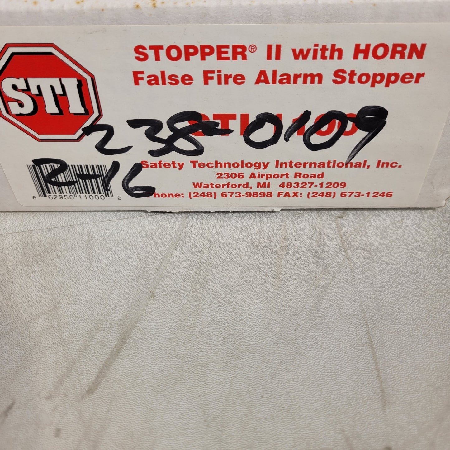 STI Stopper 2 With Horn False Fire Alarm Stopper STI 1100 Protector