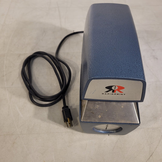 TESTED Rapidprint AR-E Automatic Time / Date Stamp With NO Key Working