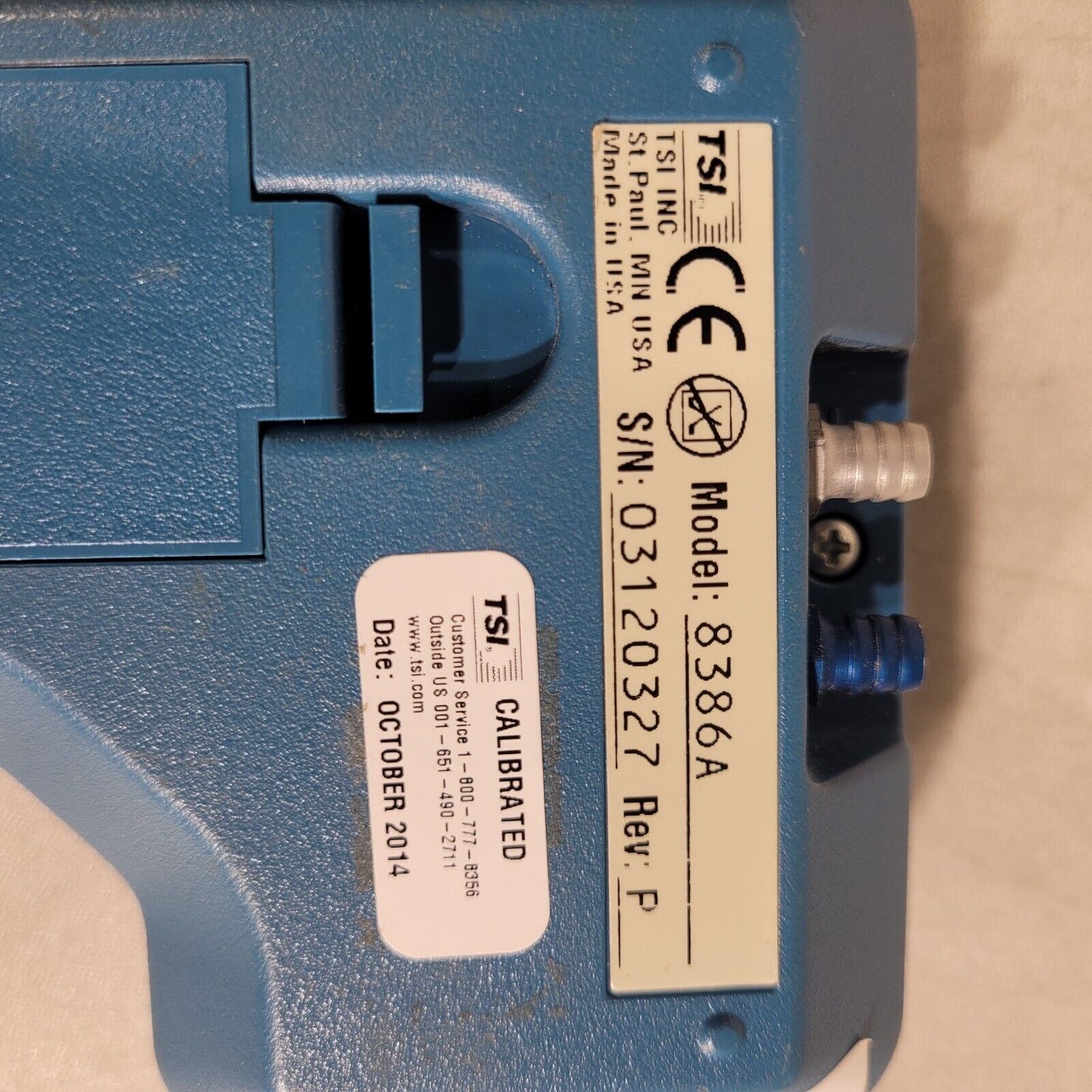 TESTED WORKS TSI VelociCalc Plus 8386A Air Velocity Temperature Humidity Meter