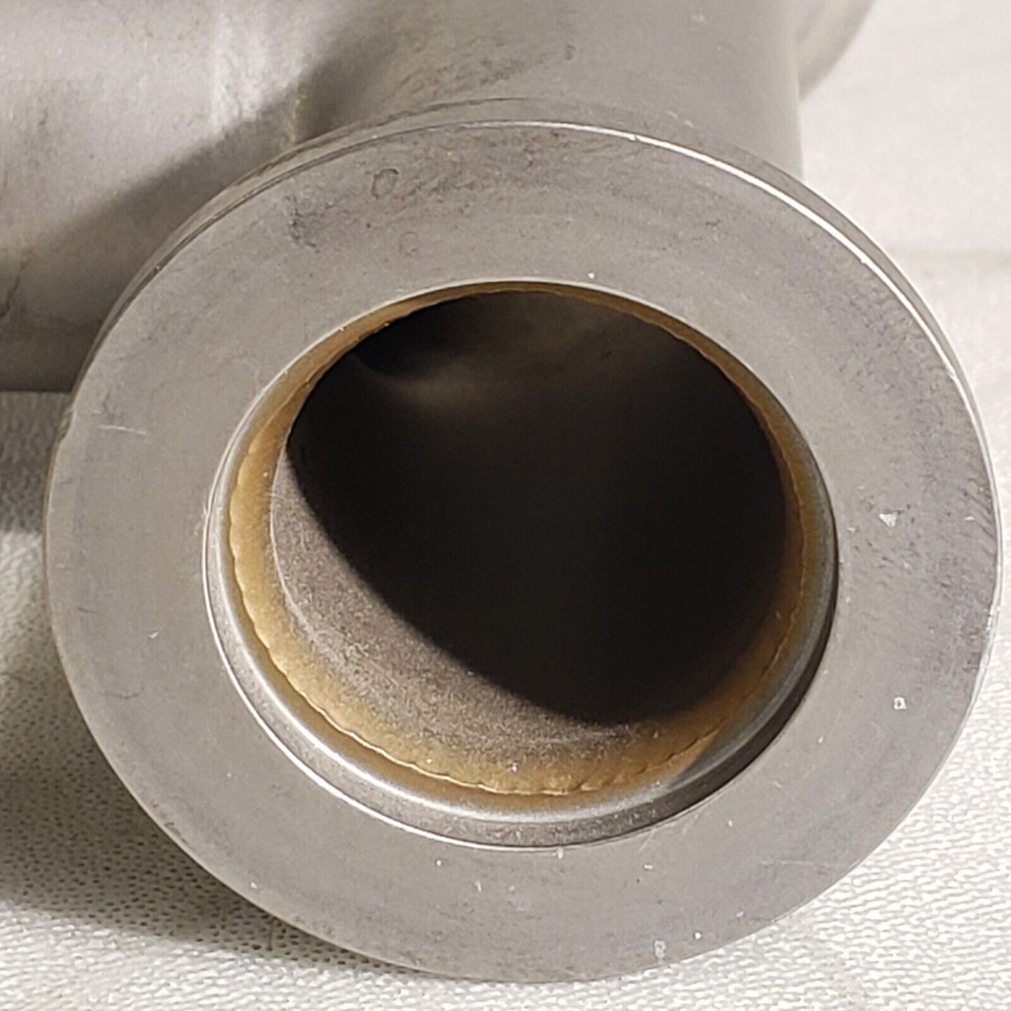 ISO KF25 NW25 Tee Style Fitting Stainless Steel High Vacuum 4" Length QF25