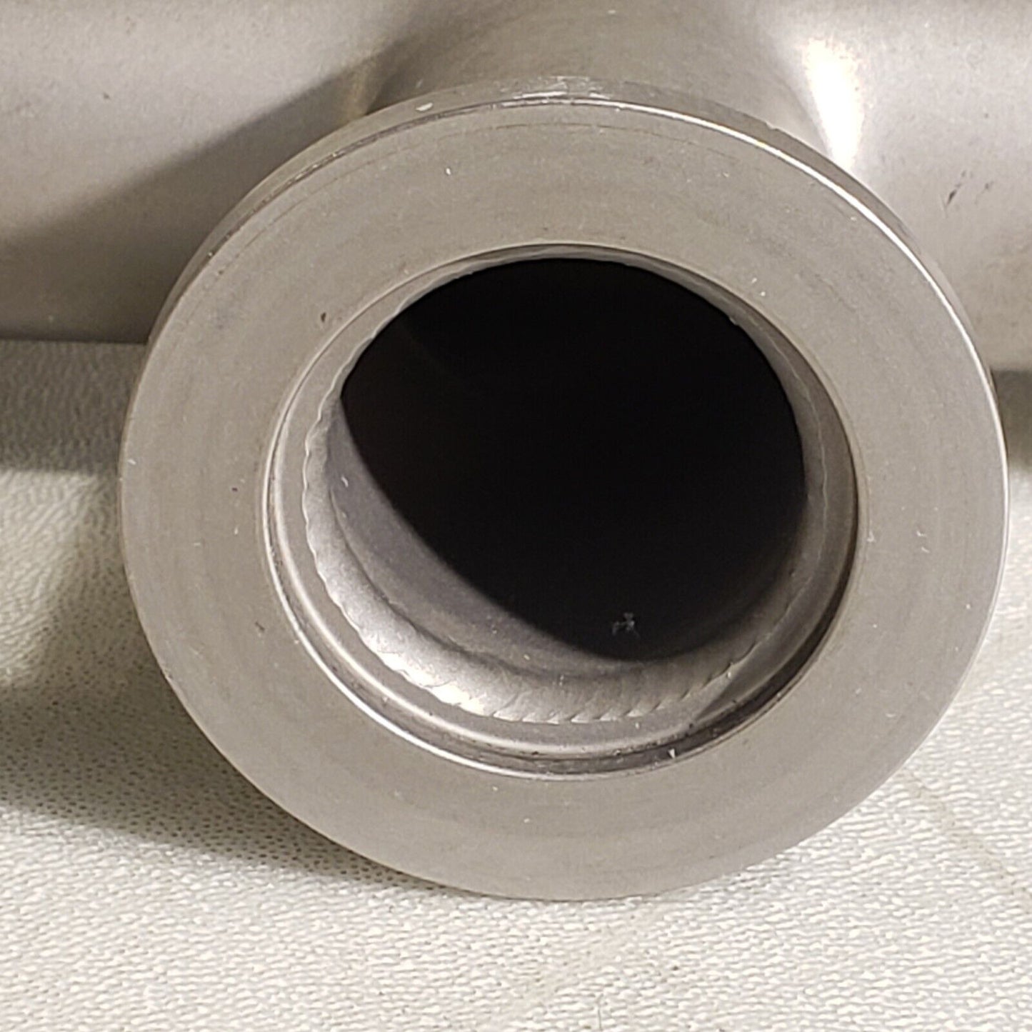 ISO KF25 NW25 Tee Style Fitting Stainless Steel High Vacuum 4" Length QF25