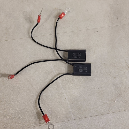 lot of 2- Roxburgh EMC XEB1201 Suppressor, 0.1microfarhad, 120ohm, 250V