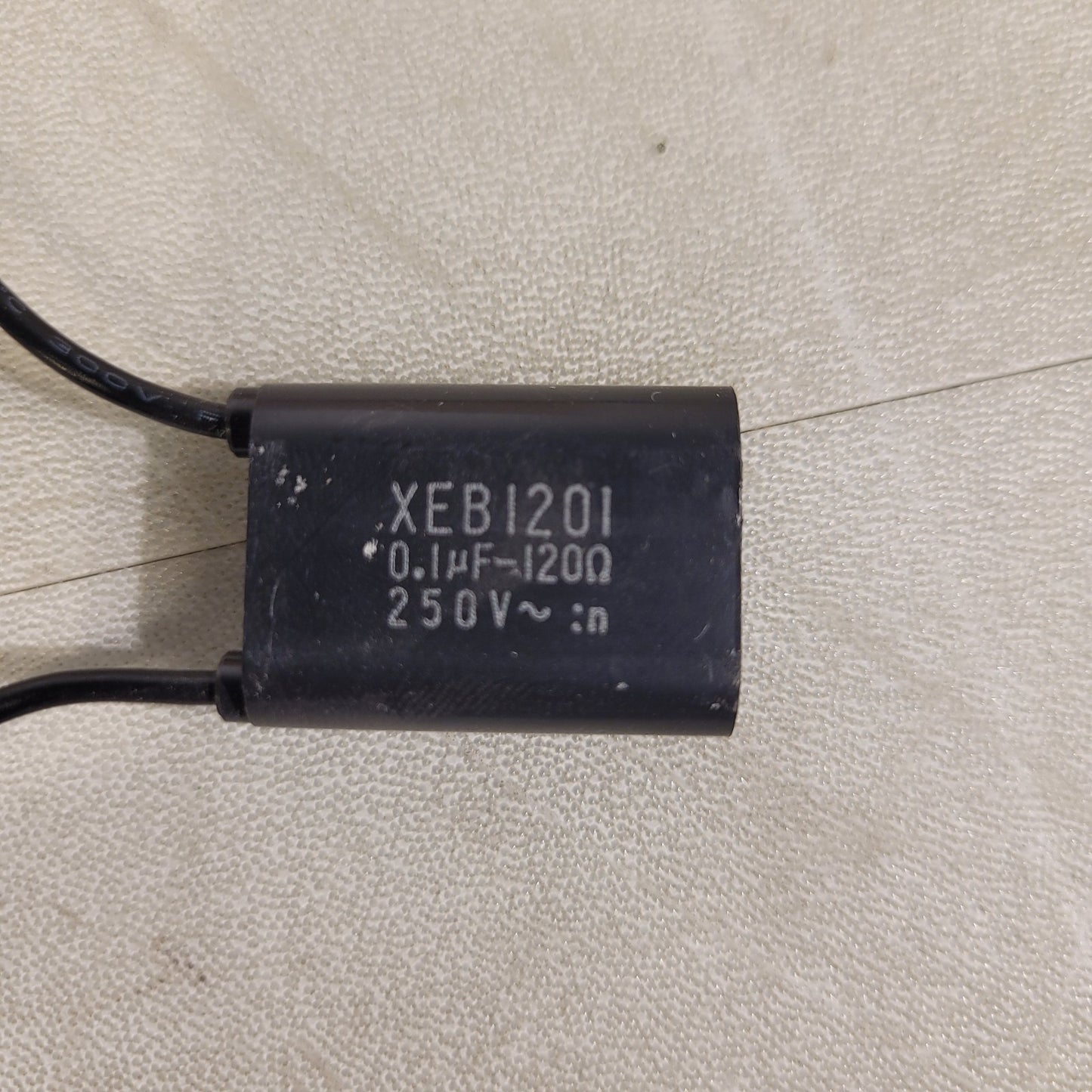 lot of 2- Roxburgh EMC XEB1201 Suppressor, 0.1microfarhad, 120ohm, 250V