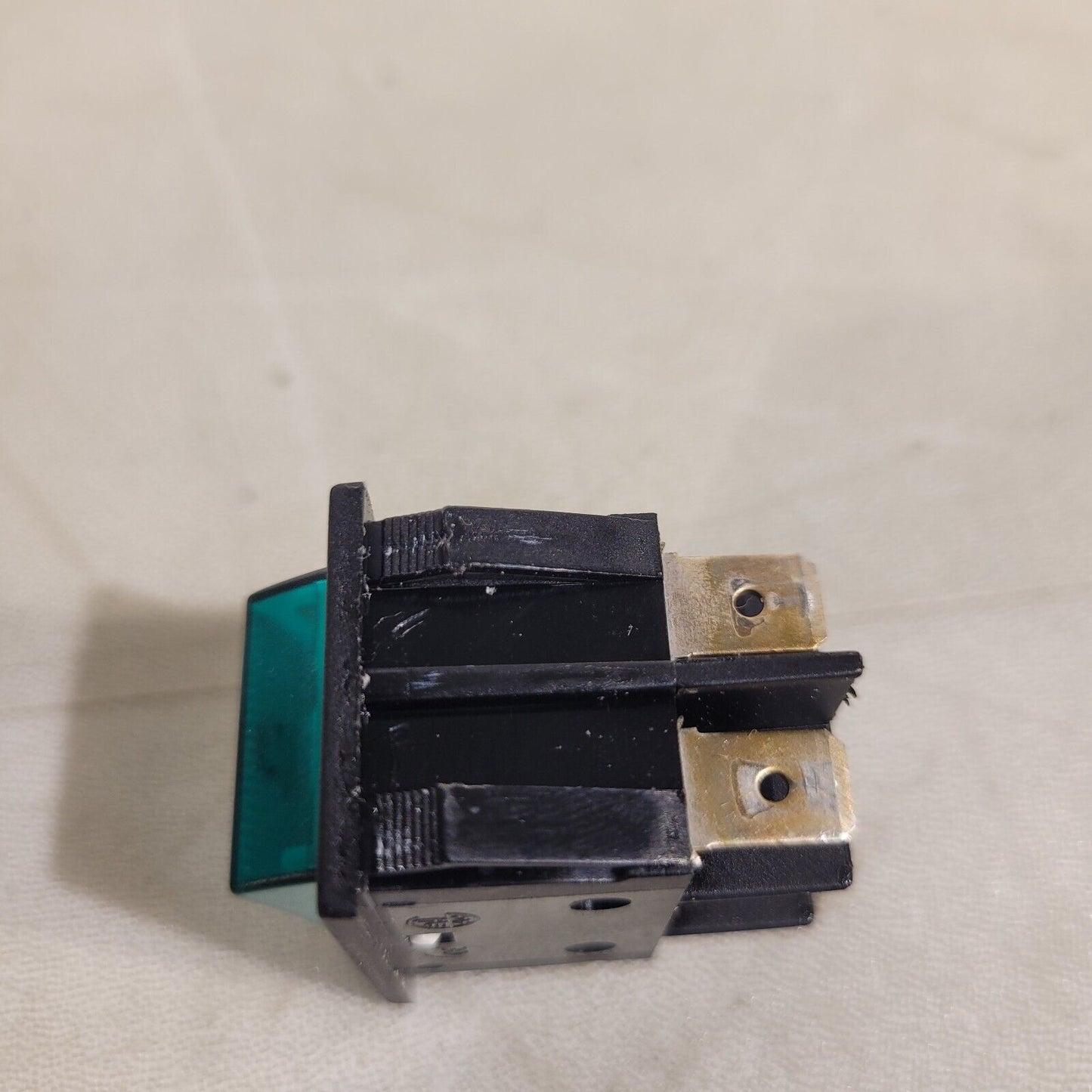 16A Green Rocker Power Switch, 250VAC T120/55  unbranded
