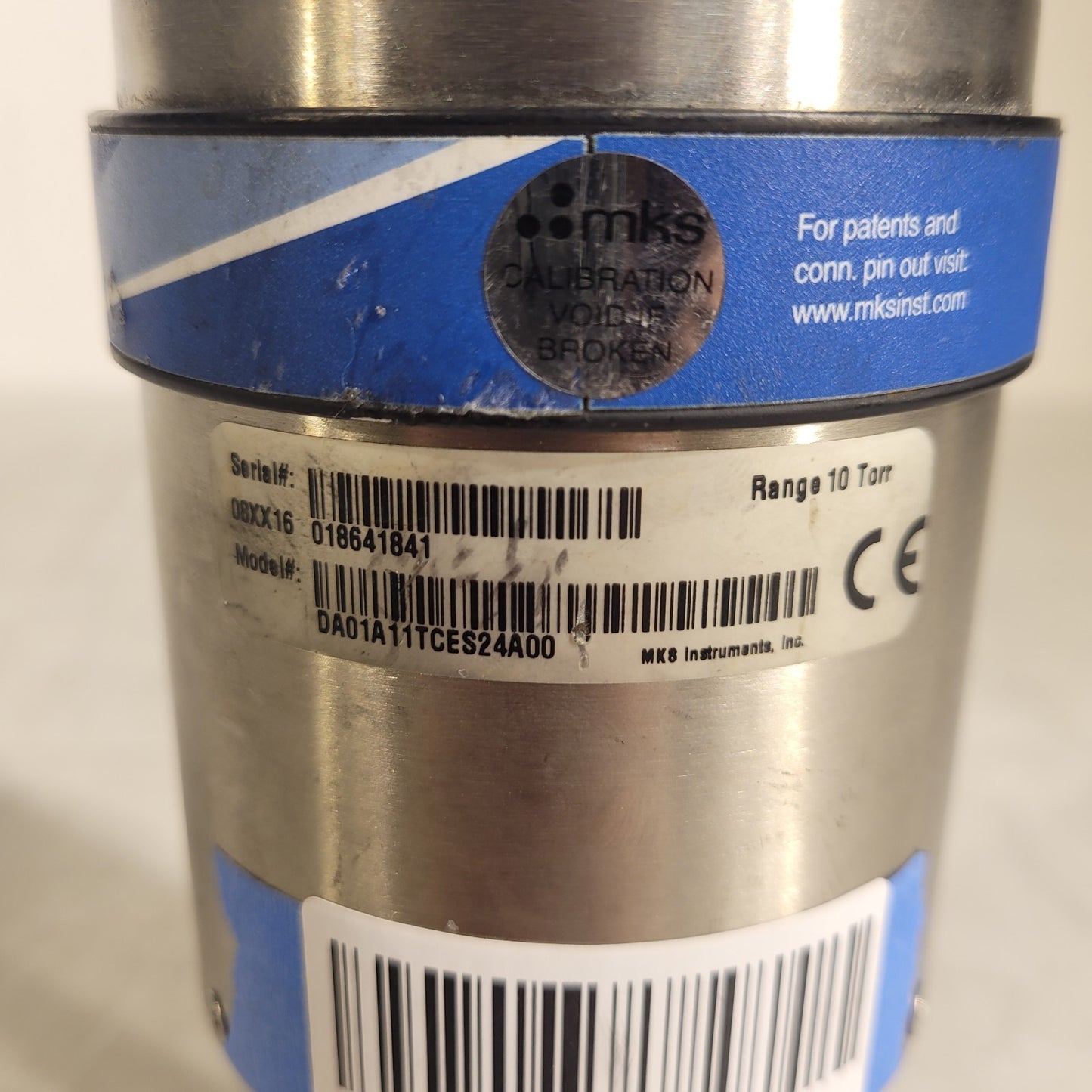 TESTED MKS DA01A11TCES24A00 I-Baratron 10 Torr Capacitance Manometer 1/2 VCR UHV