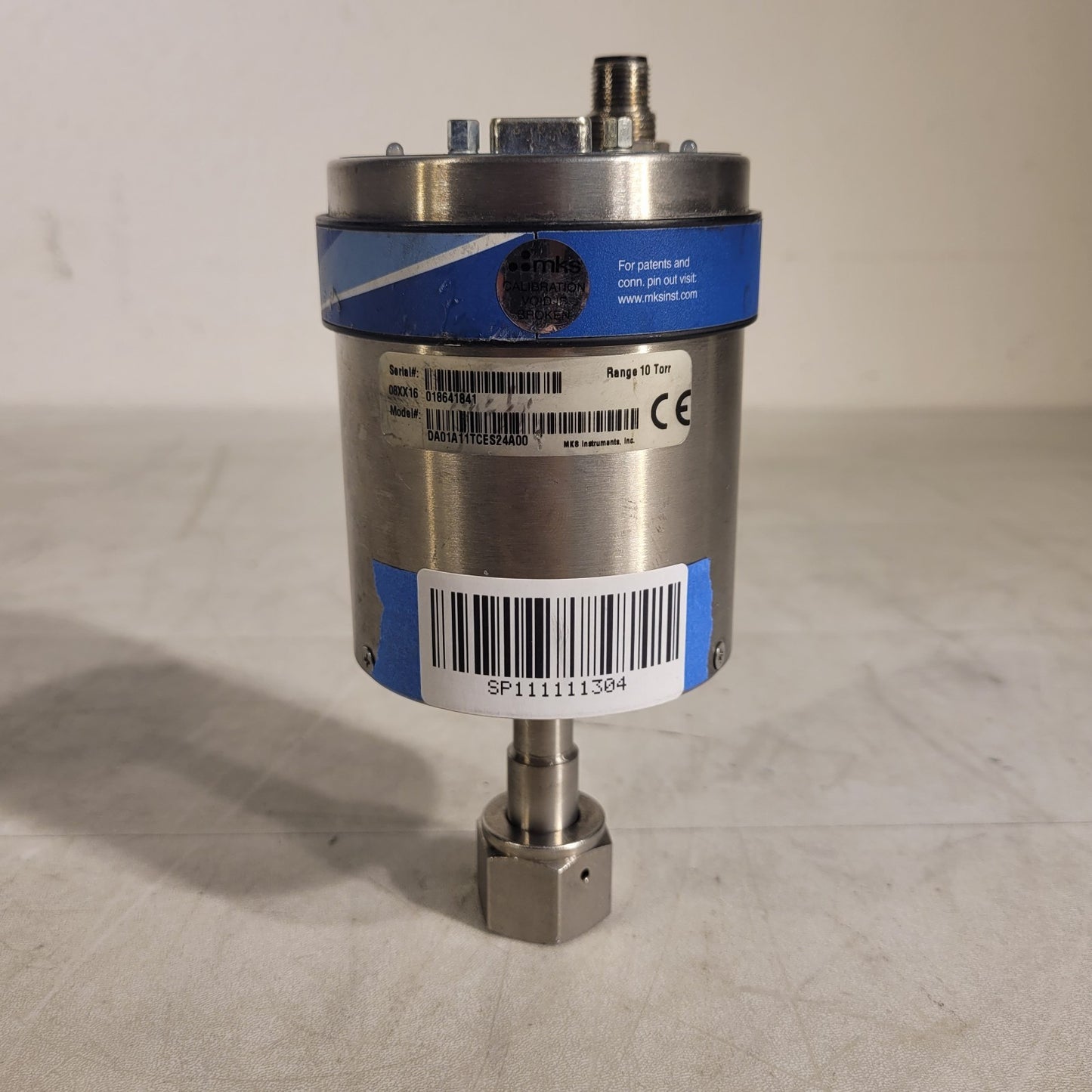 TESTED MKS DA01A11TCES24A00 I-Baratron 10 Torr Capacitance Manometer 1/2 VCR UHV