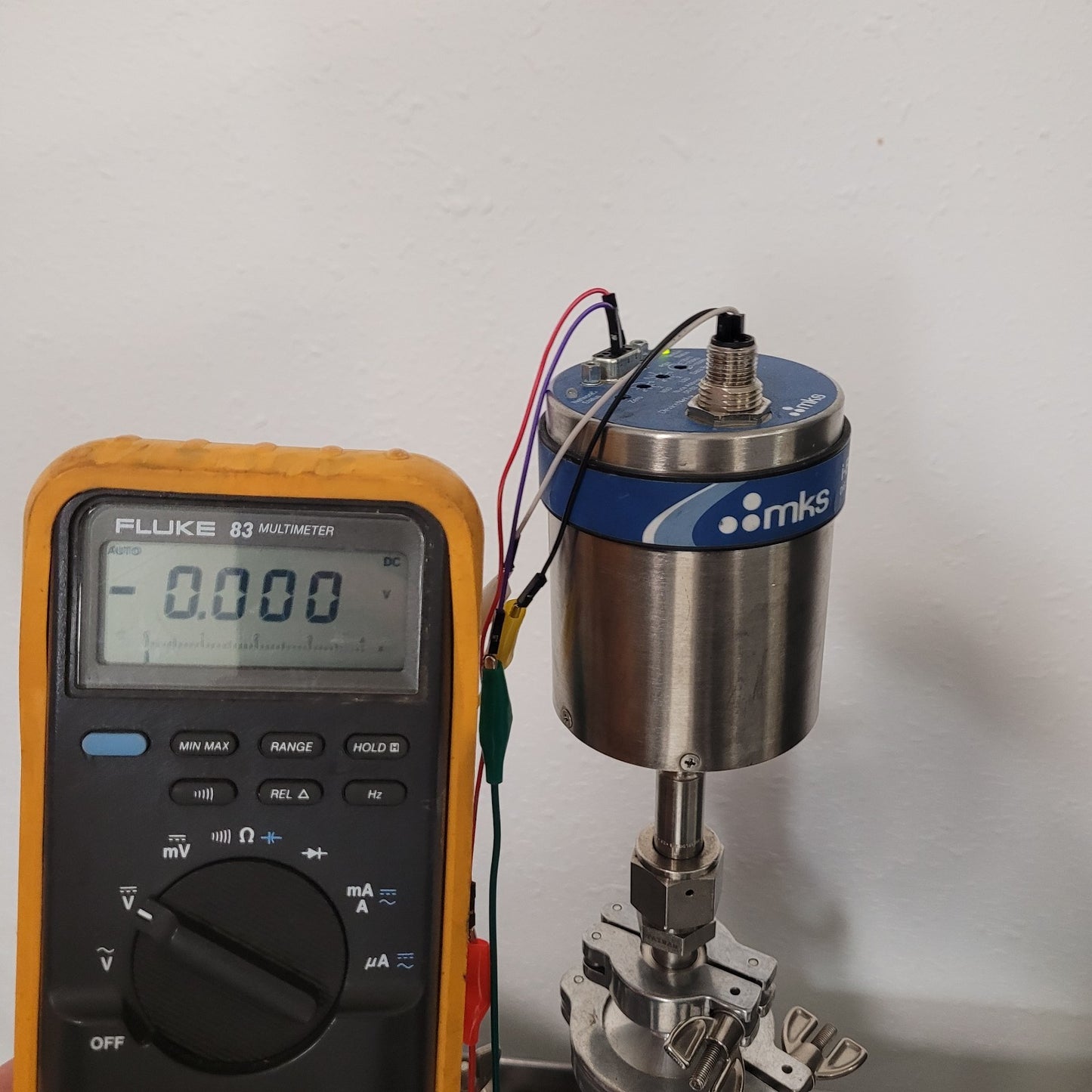 TESTED MKS DA01A11TCES24A00 I-Baratron 10 Torr Capacitance Manometer 1/2 VCR UHV
