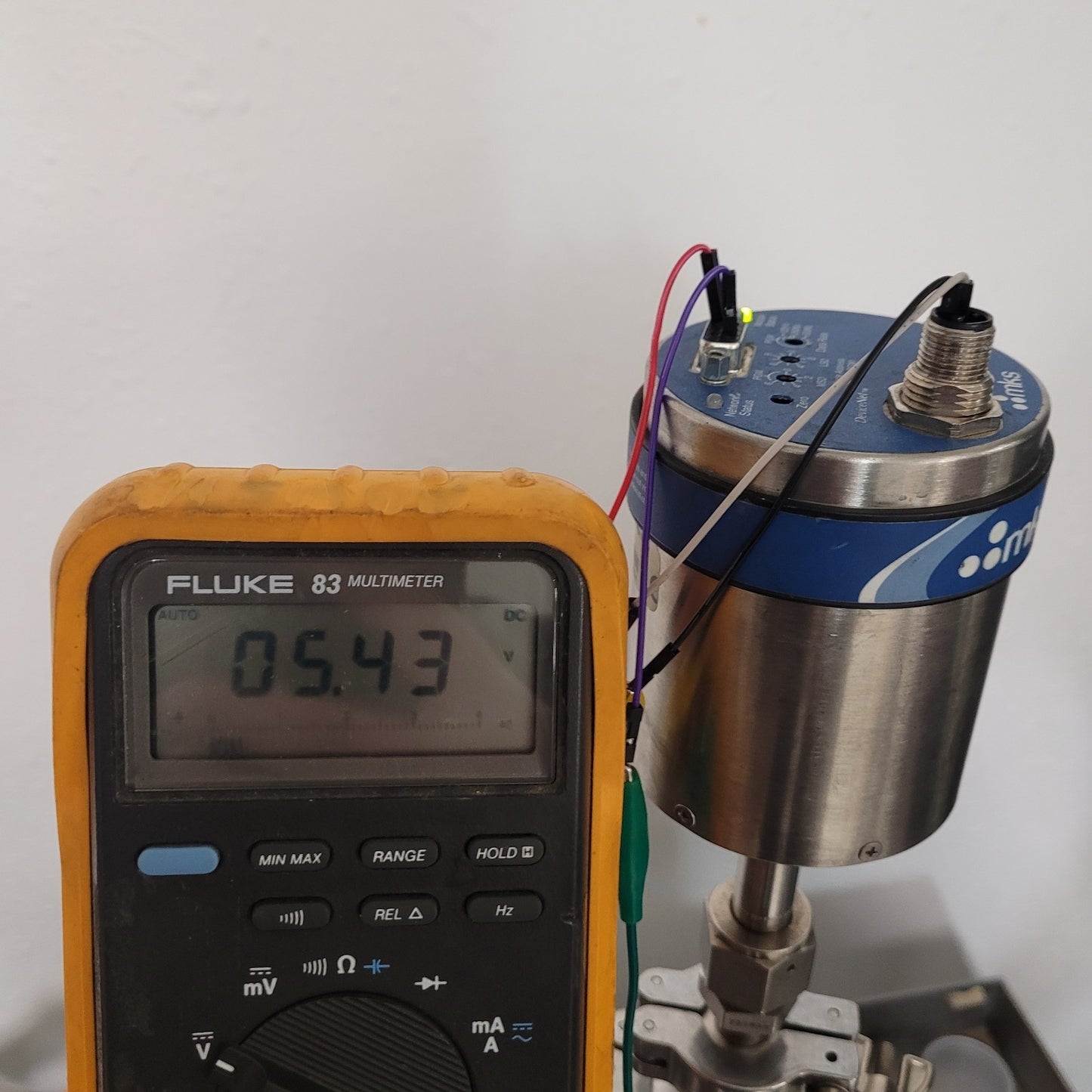 TESTED MKS DA01A11TCES24A00 I-Baratron 10 Torr Capacitance Manometer 1/2 VCR UHV