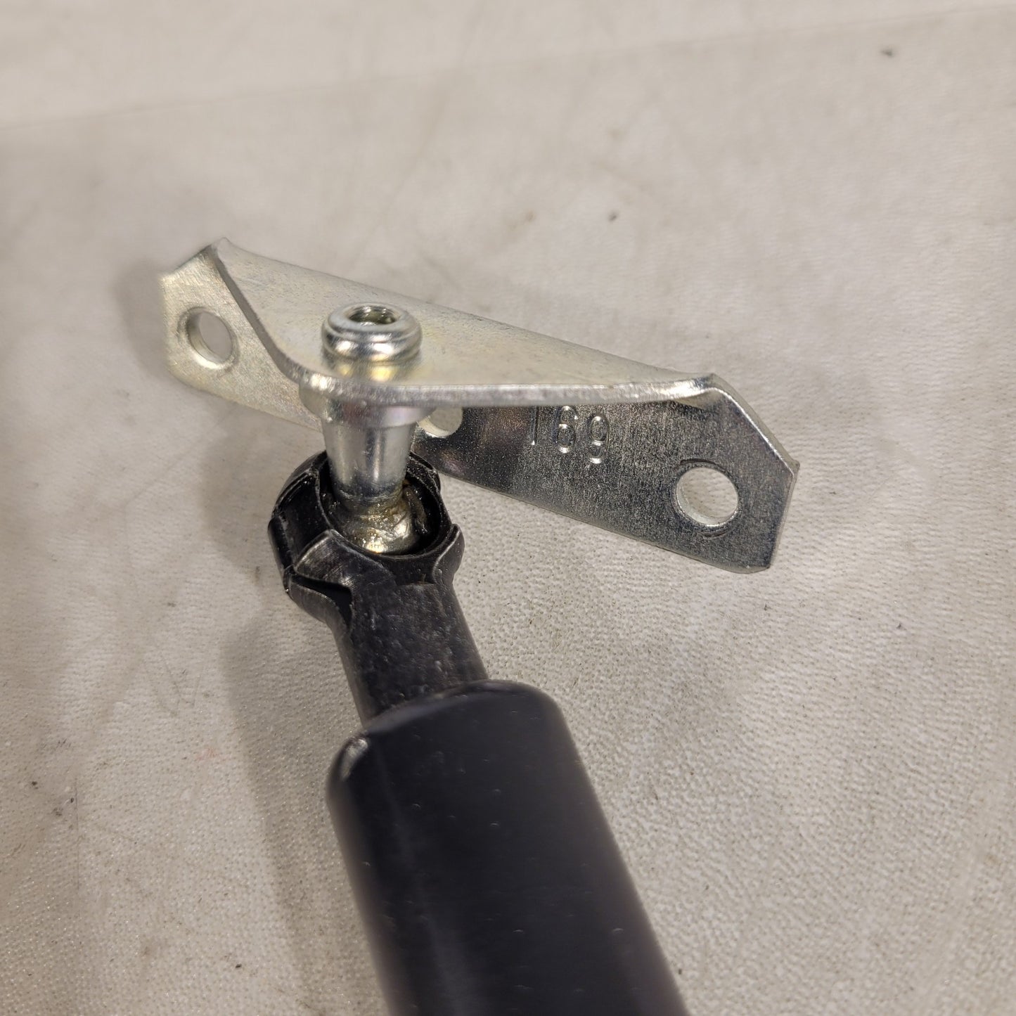 Suspa C16-13324 40 lbs Gas Spring 21 1/2" long, Angled Mounting Bracket