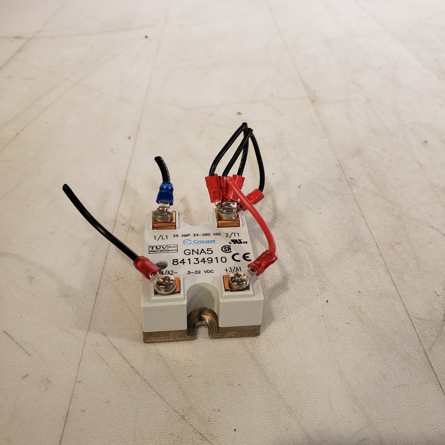 Crouzet GNA5 84134911 Solid State Relay 25A 24-280VAC 3-32VDC