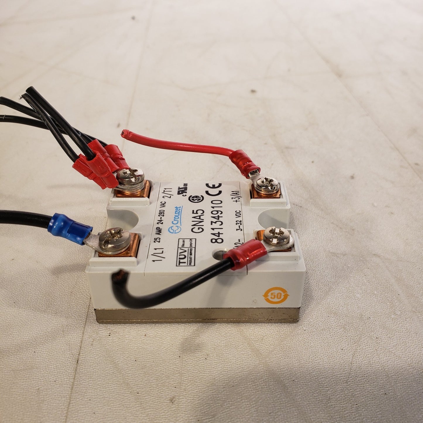 Crouzet GNA5 84134911 Solid State Relay 25A 24-280VAC 3-32VDC