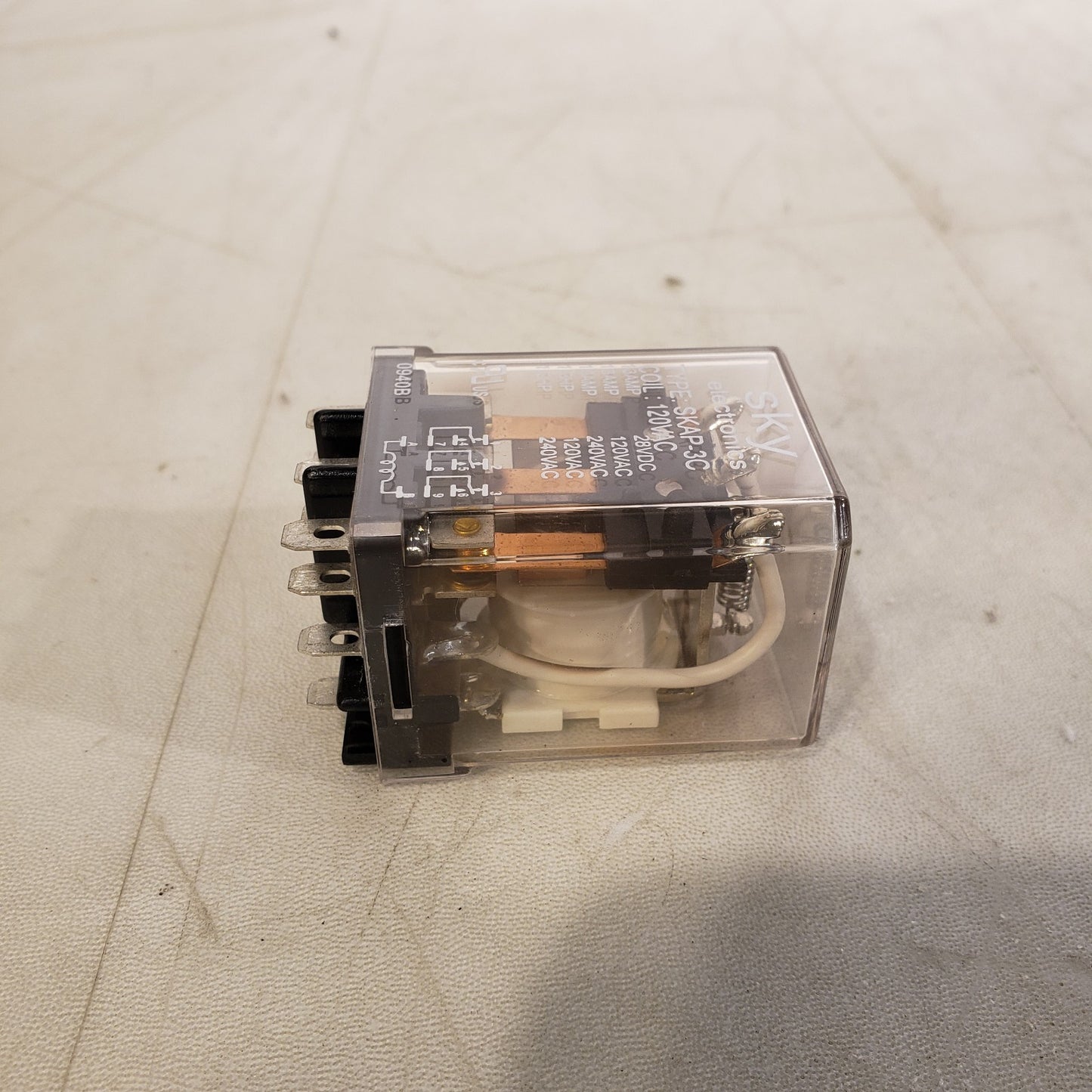 SKY Electronics Relay SKAP-3C 11 Pin 120VAC 3 POLE 13A