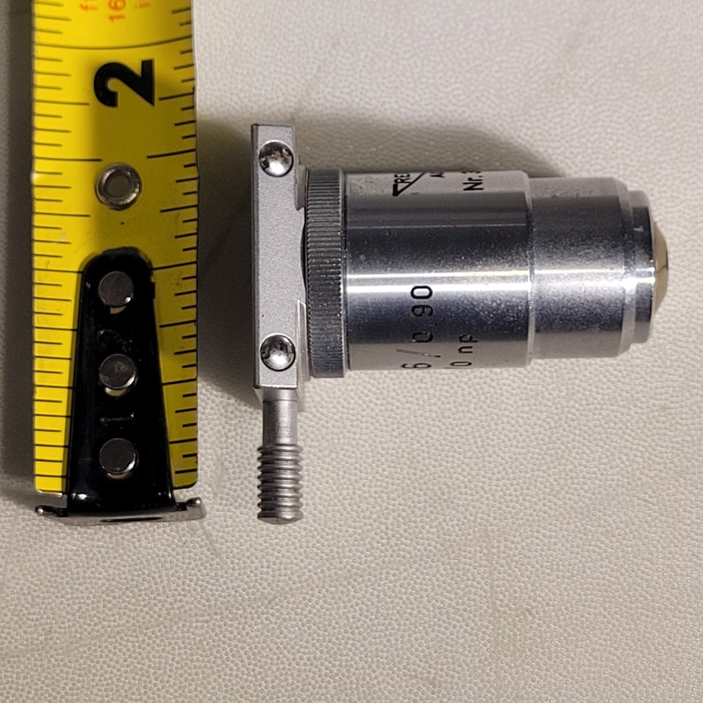 Reichert 360160 Fluor 56/0,90 190/0 np Microscope Objective Lens Screw Terminal