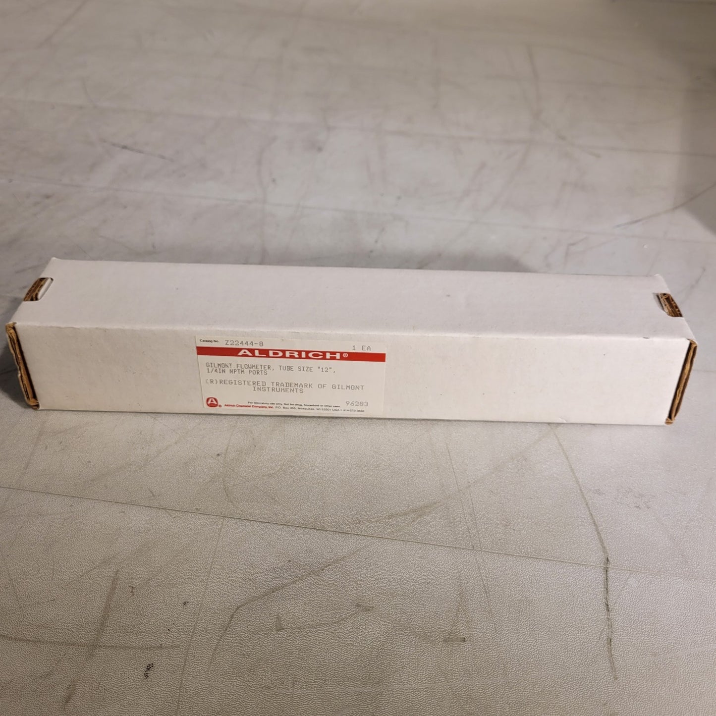 Gilmont GF-2260 Shielded Compact Flowmeter Size No.12 Size "12" 1/4IN NPTM Ports