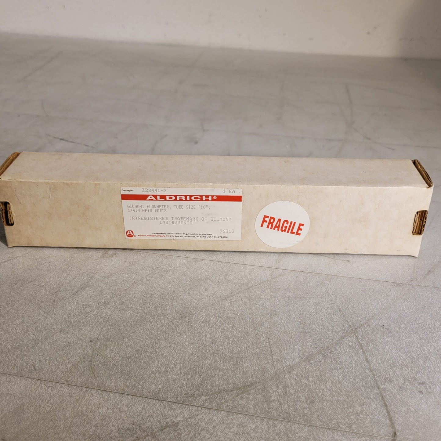 Gilmont GF-2060 Shielded Compact Flowmeter Size No.10 Size "10" 1/4IN NPTM Ports