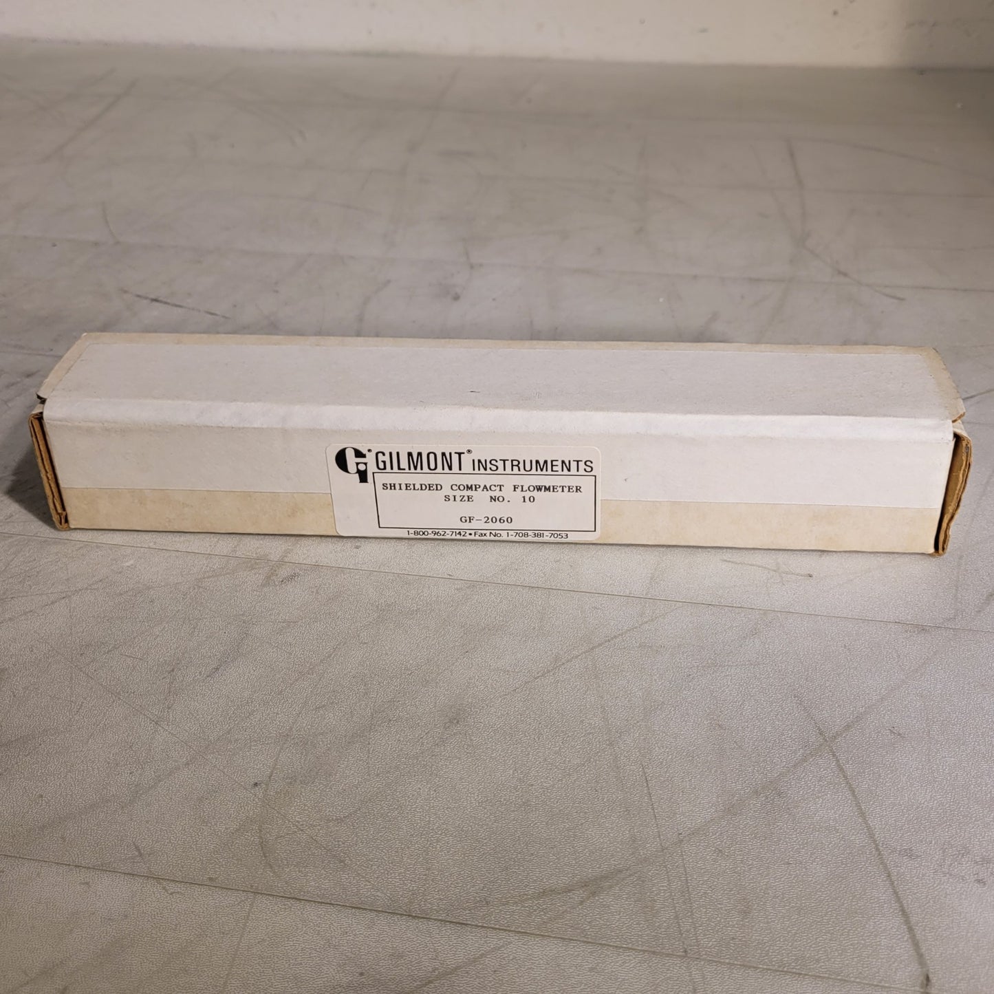 Gilmont GF-2060 Shielded Compact Flowmeter Size No.10 Size "10" 1/4IN NPTM Ports