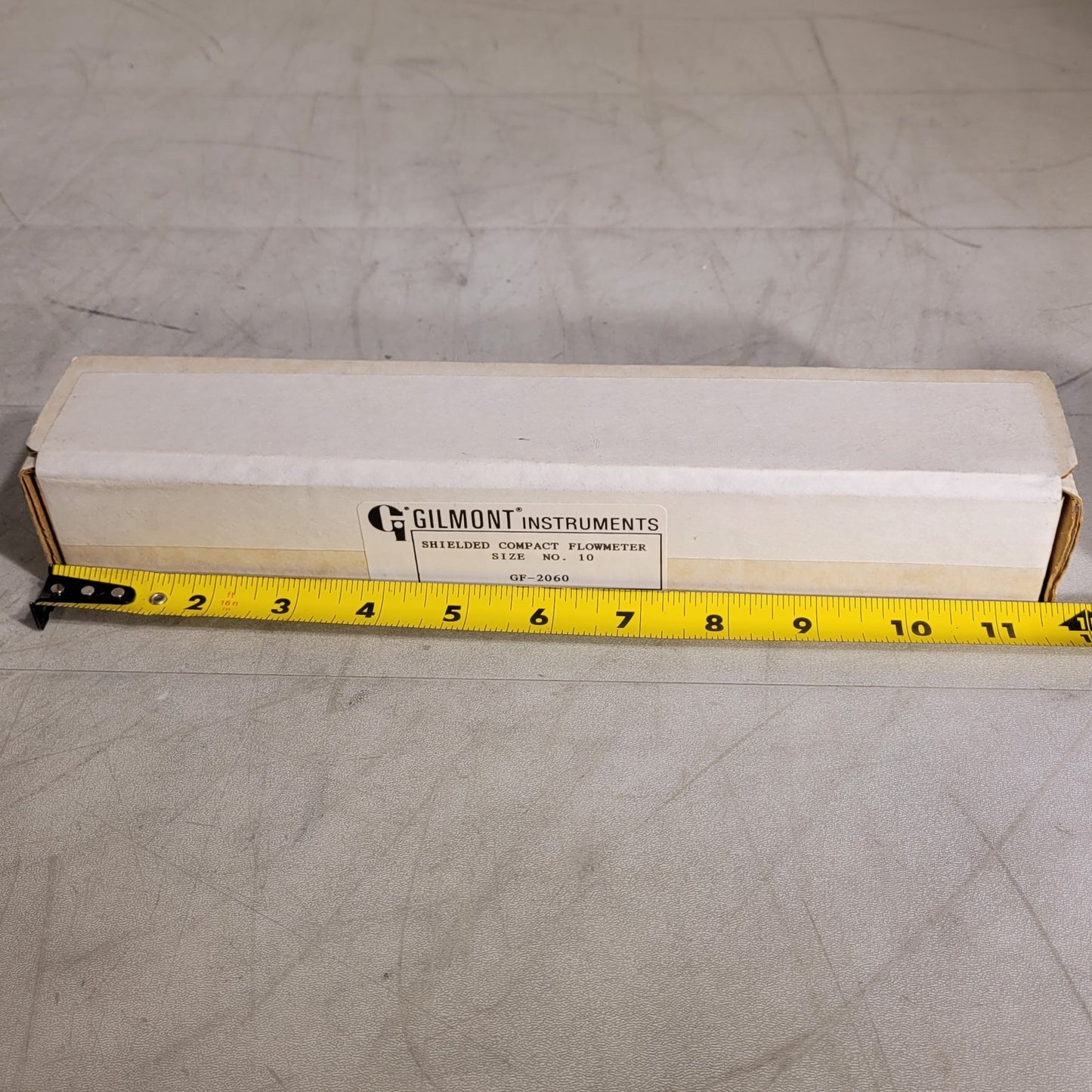 Gilmont GF-2060 Shielded Compact Flowmeter Size No.10 Size "10" 1/4IN NPTM Ports