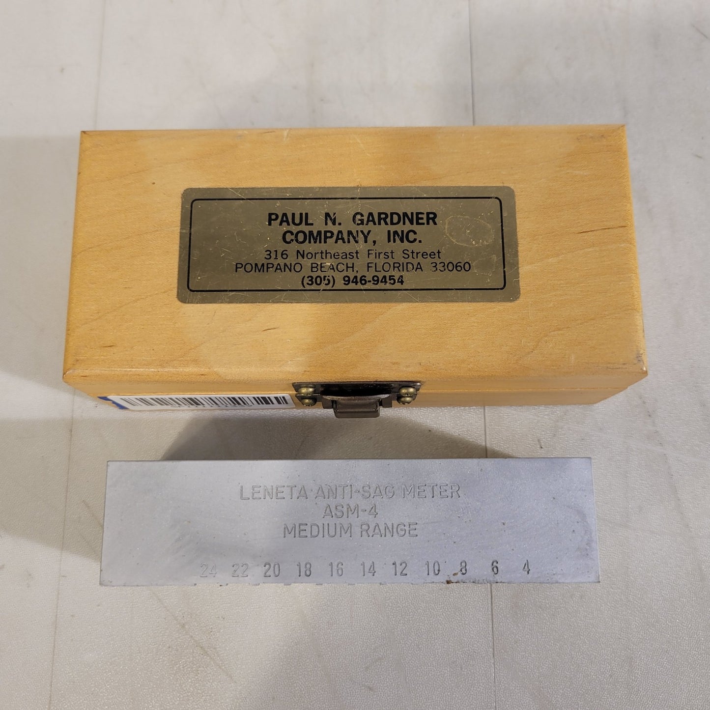 Leneta ASM-4 Anti-Sag Meter Medium Range 4 to 24 ASTM D4400 Test Method of Paint