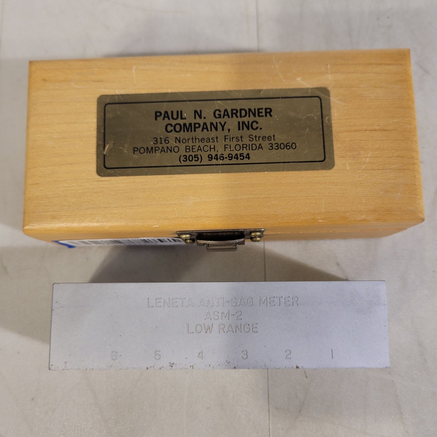 Leneta ASM-2 Anti-Sag Meter Low Range 1 to 6 ASTM D4400 Test Method for Paint