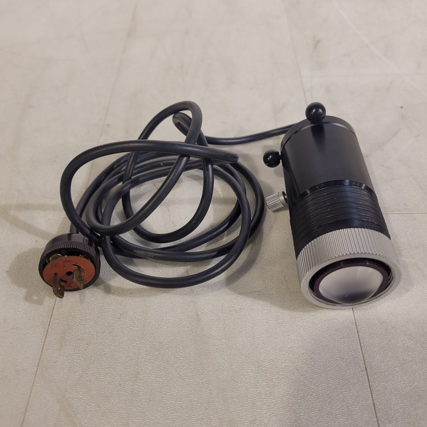 Leitz Wetzlar Optic Illuminator Tube Assembly Lens Microscope Part Back Light