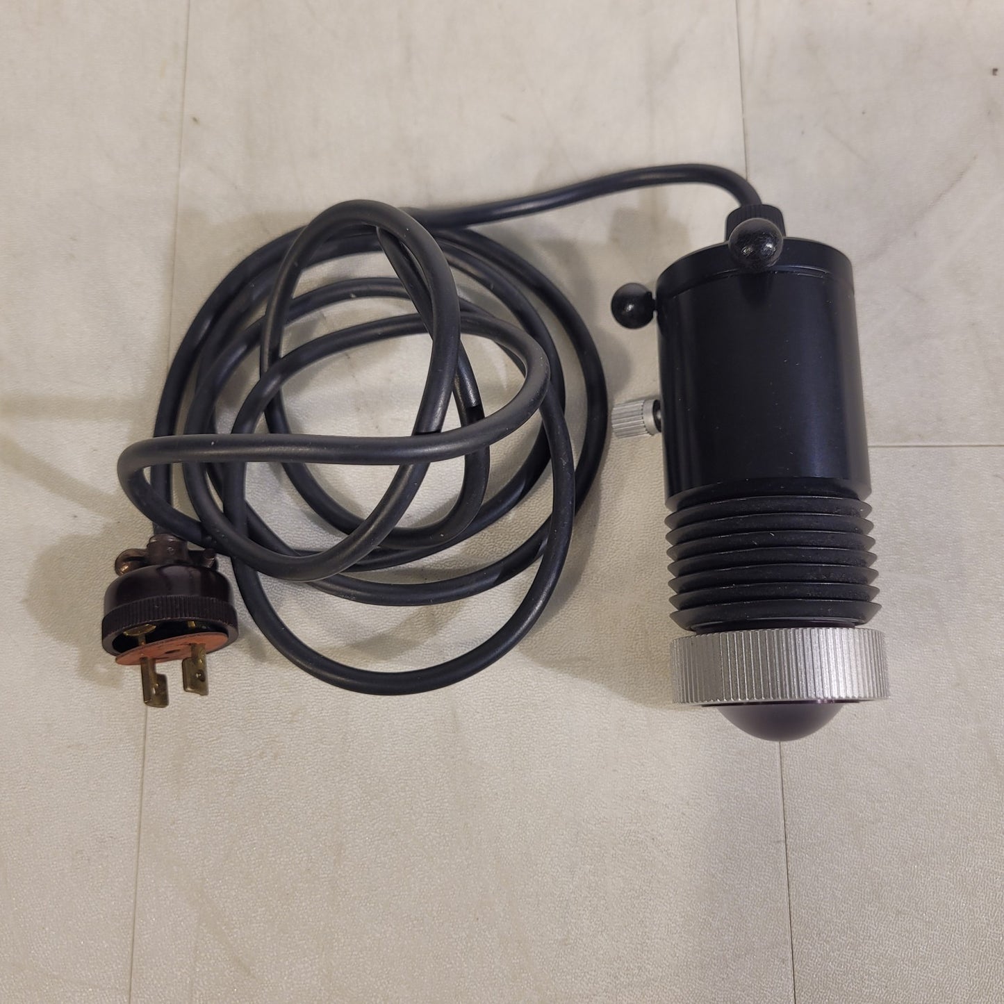 Leitz Wetzlar Optic Illuminator Tube Assembly Lens Microscope Part Back Light