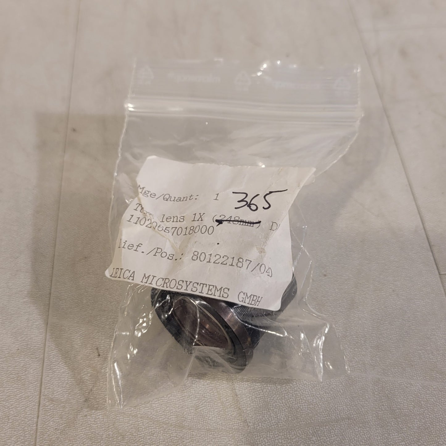 Leica Microsystem 365mm UV Geeignet Suitable Microscope Optical Lens Ultraviolet