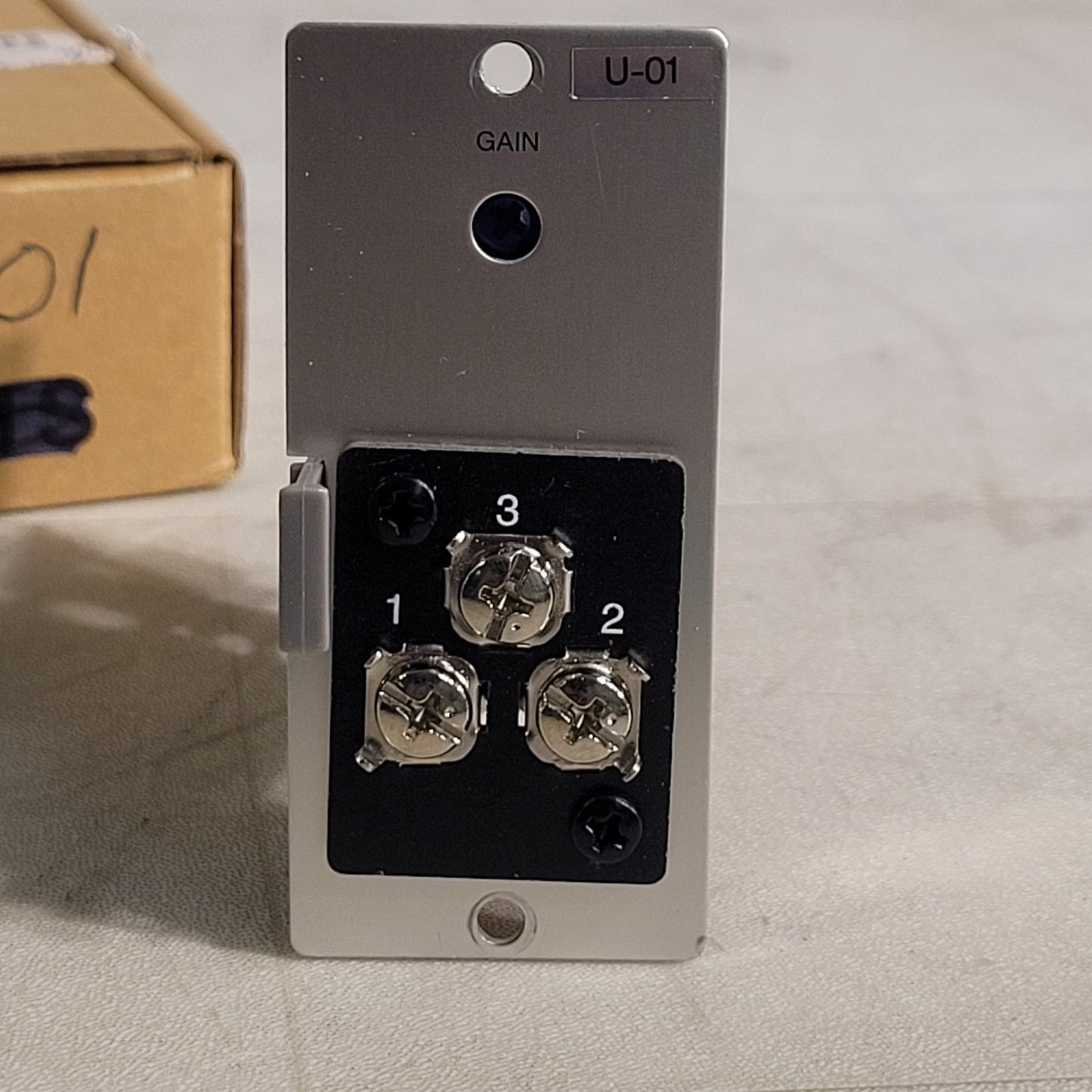 TOA U-01 Unbalanced Line Input 900 Series Removable Terminal Block Connector