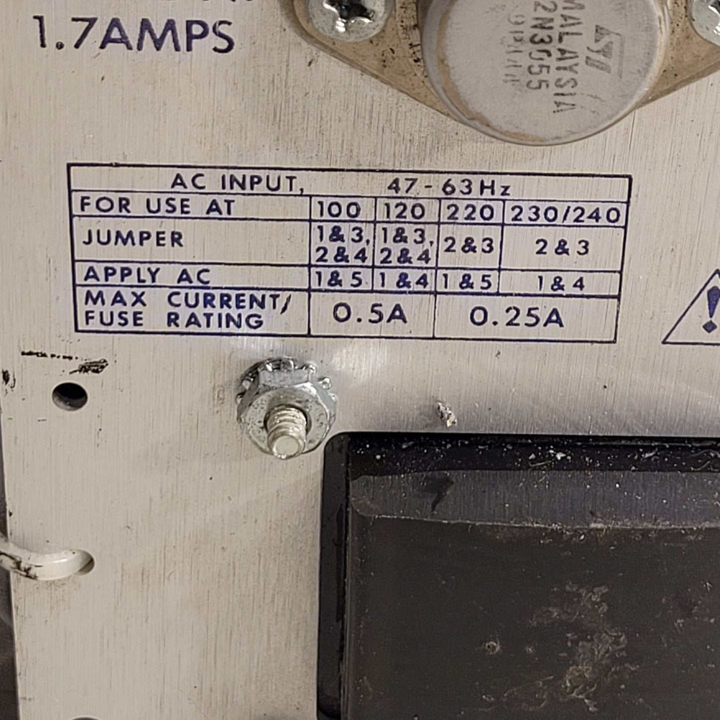 Keri Systems KPS-2 Power Supply HB12-1.7-A Output 12VDC 1.7A Power One