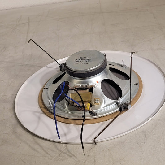 Atlas Soundolier C10 Speaker 8" 25W Dual Cone In-Ceiling Speaker With Mount