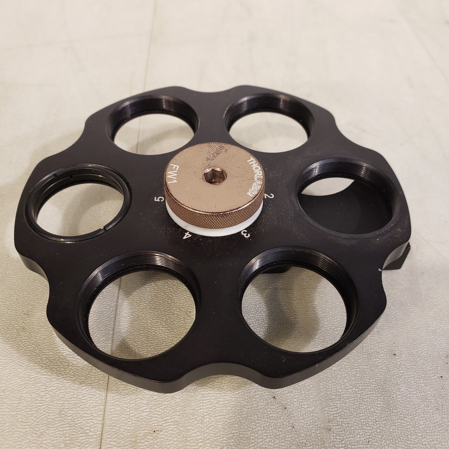 Thorlabs FW1 Filter Wheel Station for OD Ø1" Filters Max Capacity 6 w/ Stand