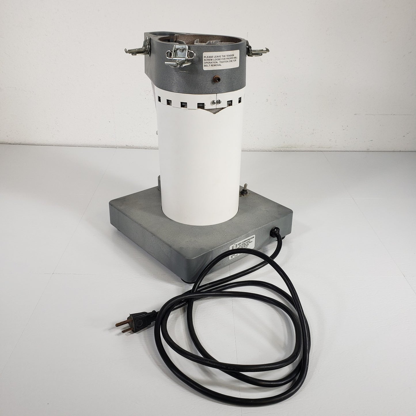 TESTED UDY Corporation 3010-080P Cyclone Sample Mill 115V 60Hz Safety Switch