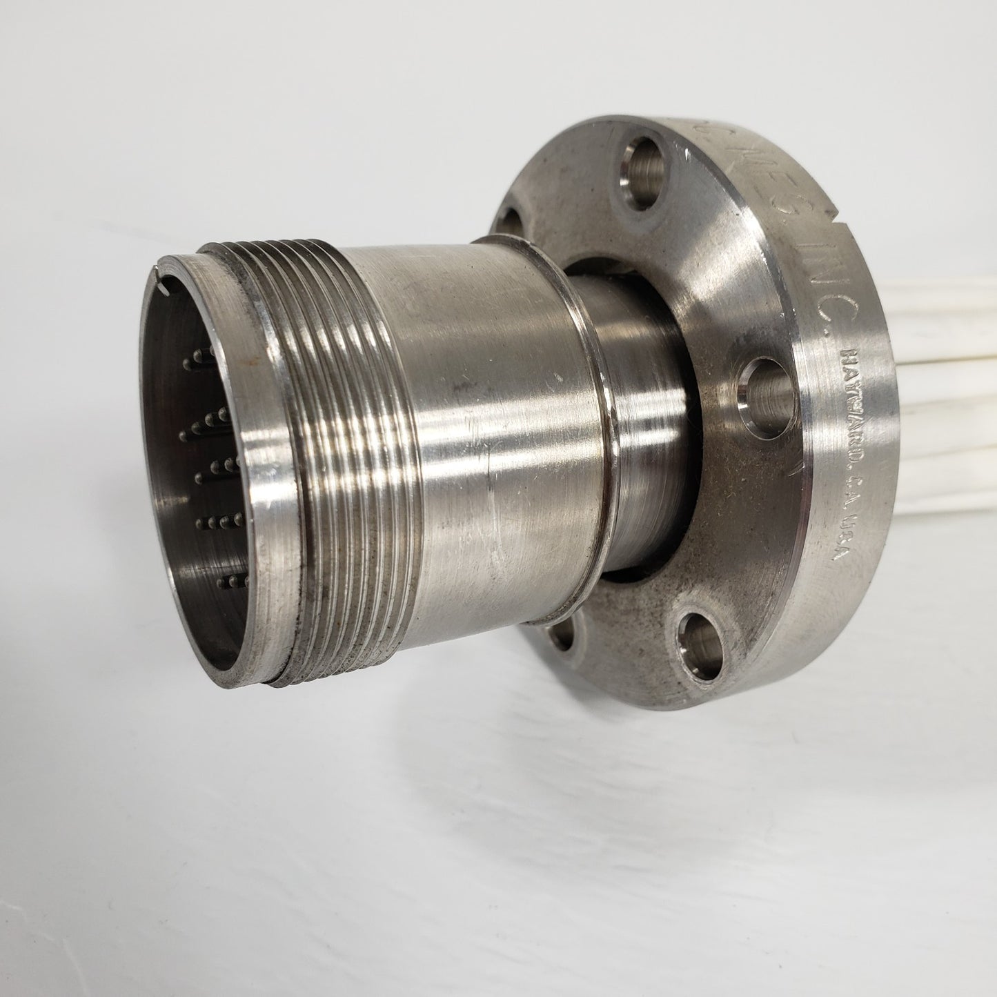 MDC Conflat DN35CF 2.75" CF 20-Pin Feedthrough UHV Alumina Bead Insulated Wire