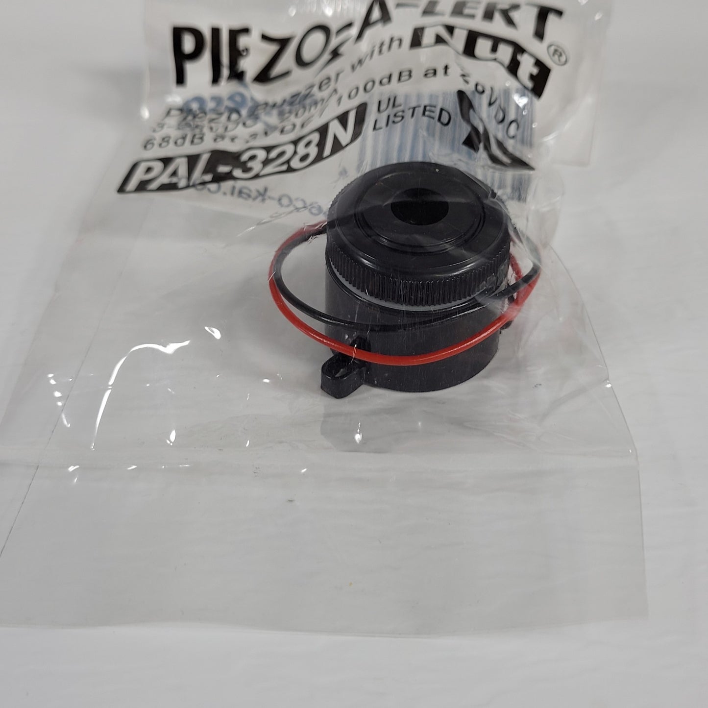 Amseco / Potter PAL-328N Piezo-A-Lert With Nut 3-28VDC 20mA