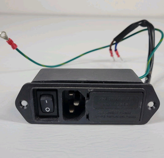 Corcom 6VM1S Power Entry Module Connectivity Filter 6A 120V 47-440HZ 4A 250V