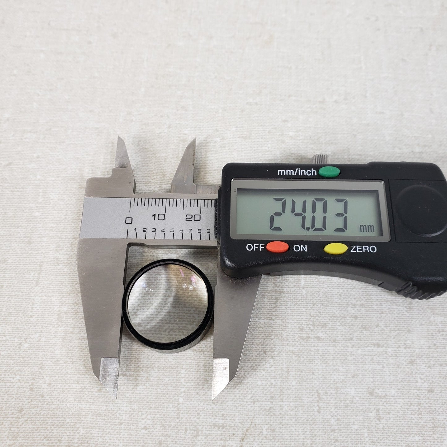 Microscope Lenses 24 MM Diameter 27.5 MM Diameter Macro Optics Microscope