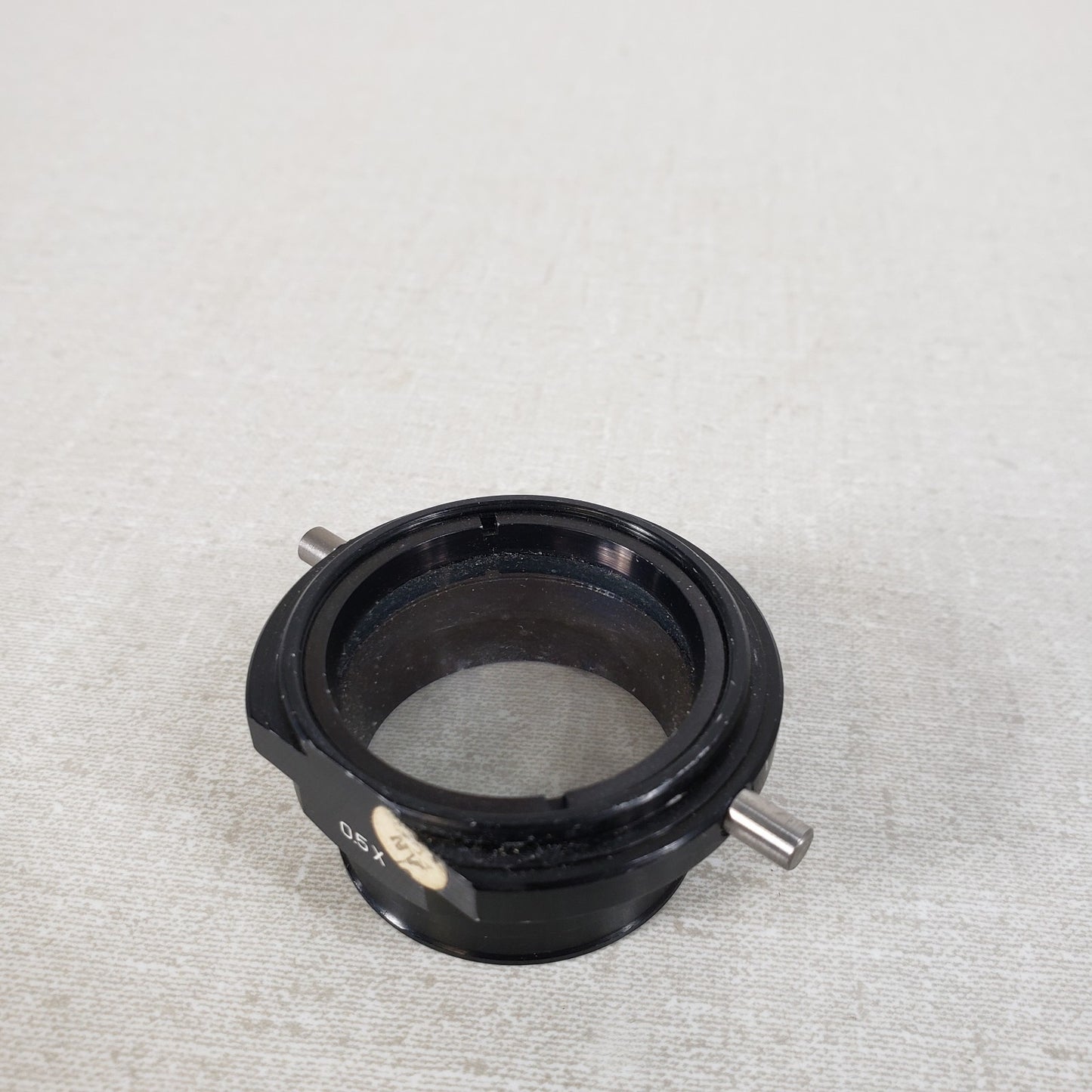 Microscope Lens Objective Auxiliary 0.5x Optic Notched