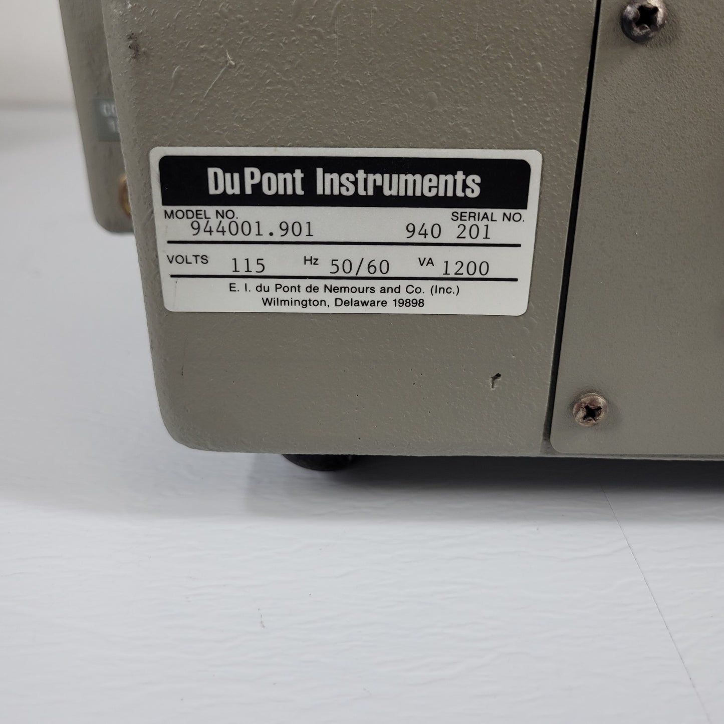 *For Parts* DuPont TA Instruments TMA 2940 Analyzer w/ Isolation Transformer